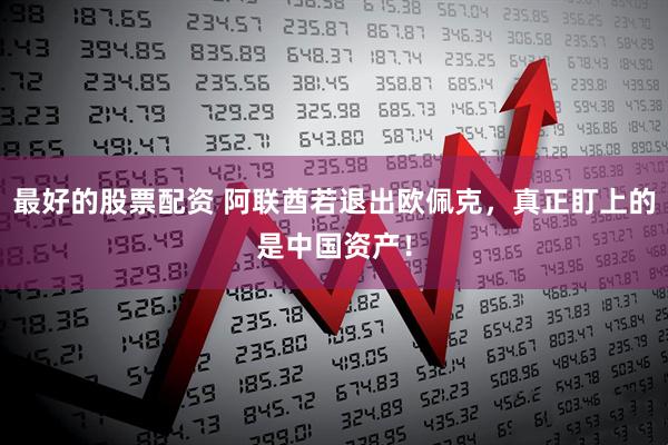 最好的股票配资 阿联酋若退出欧佩克，真正盯上的是中国资产！